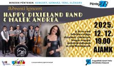 PénteK13 - Adventi koncert - Happy Dixieland Band & Malek Andrea