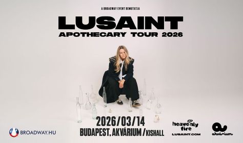 Lusaint // Aporthecary Tour 2026