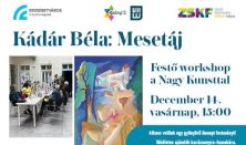 Festő workshop a Nagy Kunsttal - Kádár Béla: Mesetáj
