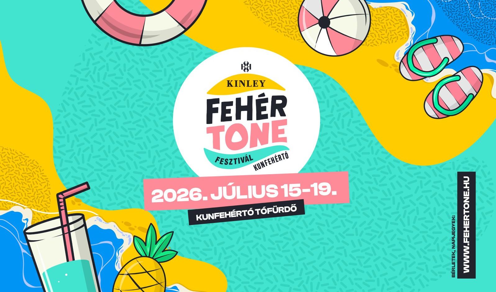 Fehértone Fesztivál 2026 - Bérlet