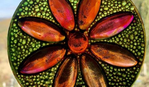 Üvegfestés – Adventi fények és színek