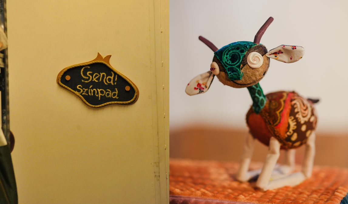 Az őzike,akit Szerelemnek hívnak előadás+kulisszajárás