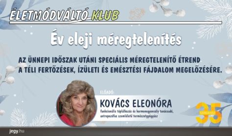Életmódváltó Klub - Év eleji méregtelenítés