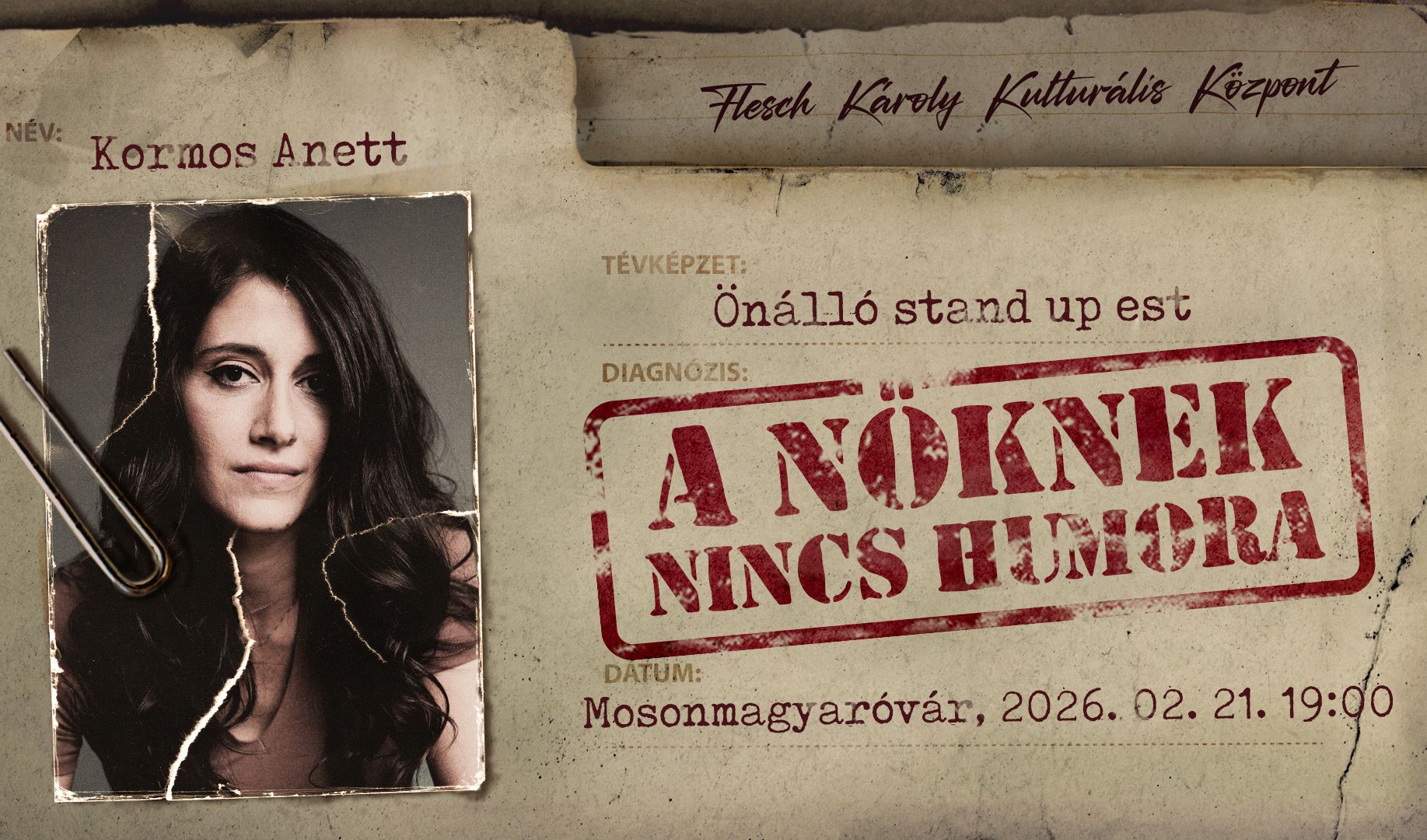 Kormos Anett - A nőknek nincs humora