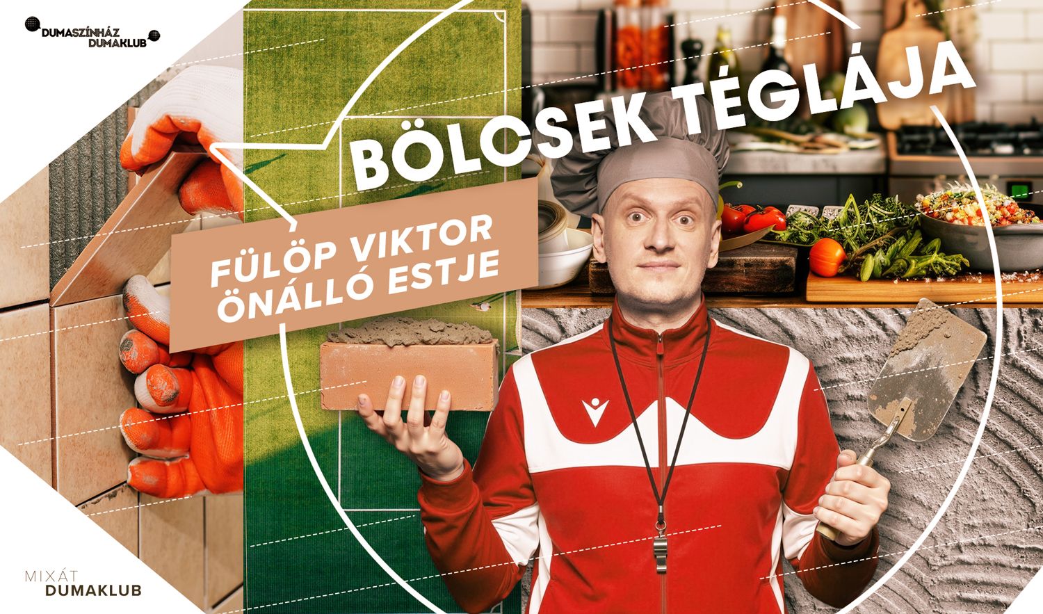 Bölcsek téglája - Fülöp Viktor önálló estje, műsorvezető: Forgács Rudolf