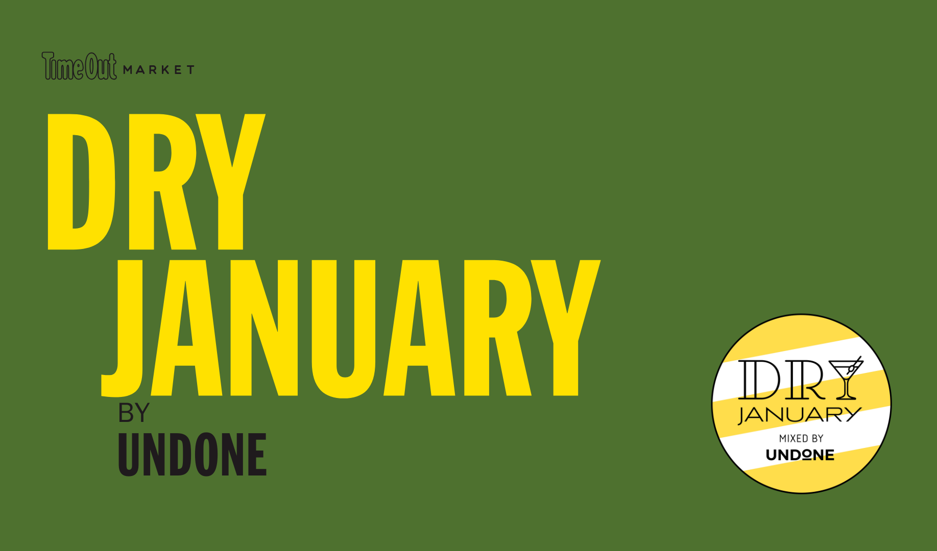 Dry January by Undone x Time Out Market Budapest